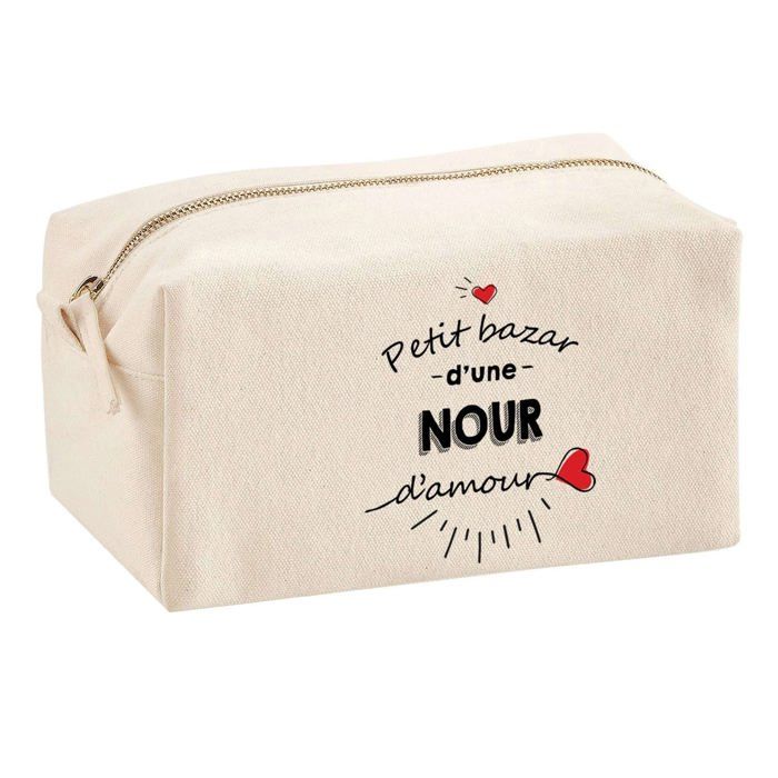 Multifunction Pouch Bazar D'une Nour D'amour Birthday Christmas Gift Personalized Idea | School Pouch Office Supplies