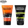 L'Oréal Men Expert Gesichtswaschgel 2er-Pack (Tiefenreinigung & Kohle-Aufhellung)