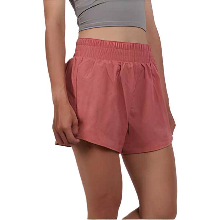 Nike Breathable Comfortable Moisture-Wicking Casual Shorts Women shorts Dark-Red DX6015634