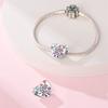 100% Copper Sisters Best Friends Series Charms Pink Heart Rose Beads Fit Qikaola Bracelet Diy Birthday Jewelry Gift