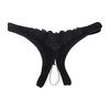 G-string Panties Low Waist Open Crotch See-through Hollow Hip G-String Panties Women Accessory