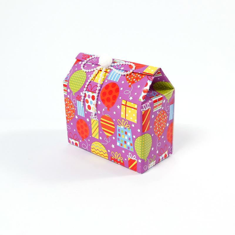 Cartoon Birthday Gift Wrap - Extra Large Sheet with Balloons & Children's Pattern