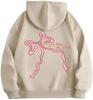 2025 European American New Style Bow Hoodie - Loose Casual Pullover with Long Sleeves for Autumn & Winter