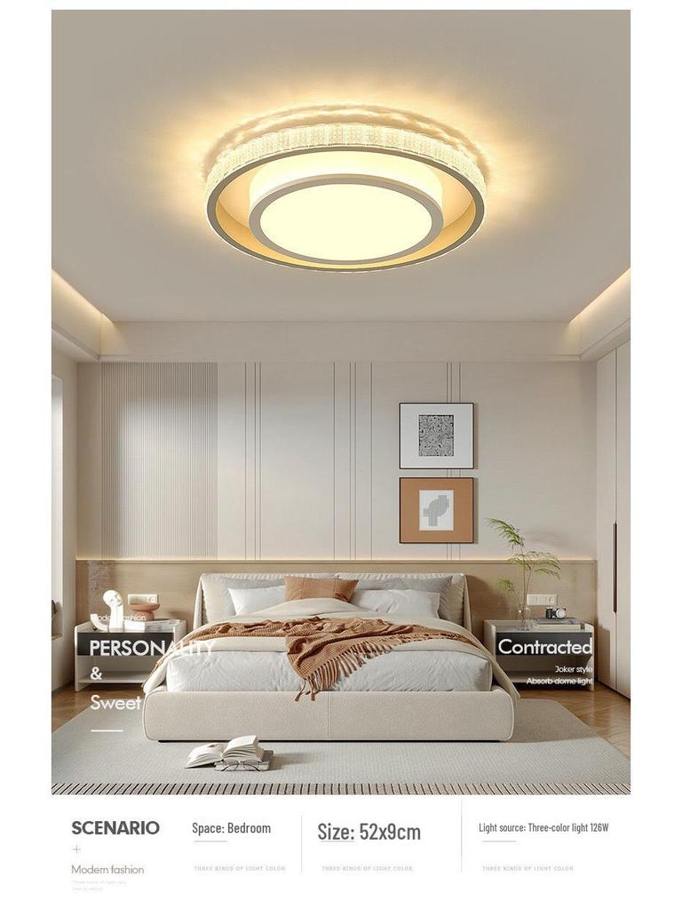 Nordic Minimalist Modern Ceiling Light for Living Room, Hall, Dining Room, and Bedroom - High-End and Atmospheric Design
