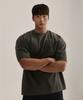 NINEZ Small Logo Pigment Oversized T-Shirt_3Color