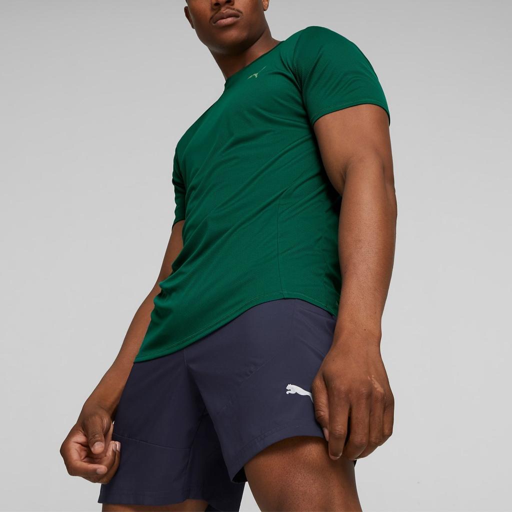 Puma CLASSICS RUN FAVOURITE Short Sleeve Running Tee Men T Shirt Men's Green 523150-43
