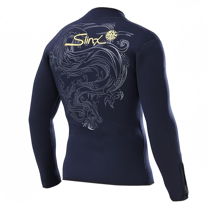 Kurtka neoprenowa 5mm Pianka do nurkowania Surfing Pływanie Ciepło Izolacja termiczna Unisex Rozmiar dla dorosłych S-XXXL