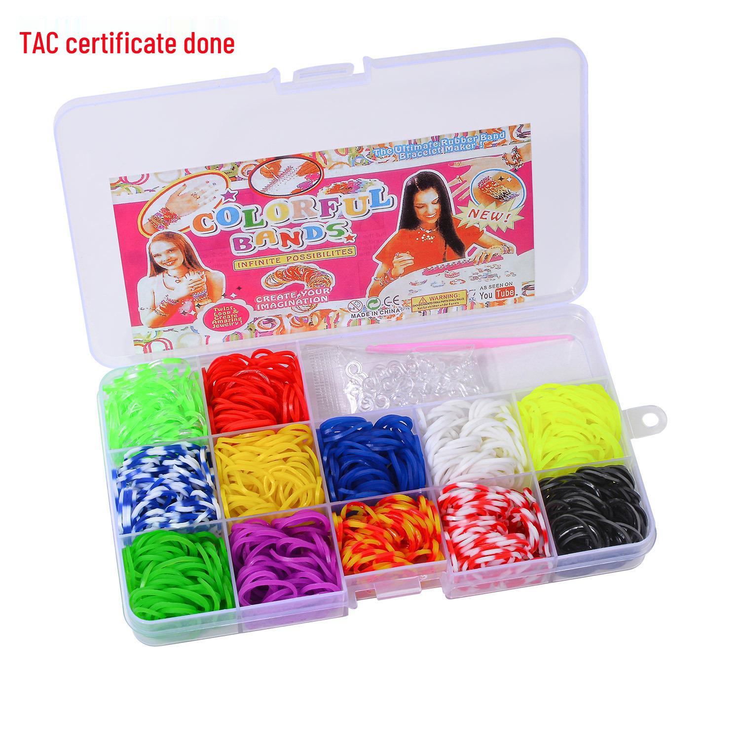 

Радужная резинка DIY ткацкий станок для детей – Создавайте красочные браслеты и поделки с 28, 32-ячеечным станком