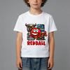 Red Ball 4 Print Cartoon Game Funny Kids Summer Casual Tops Men Women Adults Children Boy Gril Kids Parent Child Cotton T Shirt