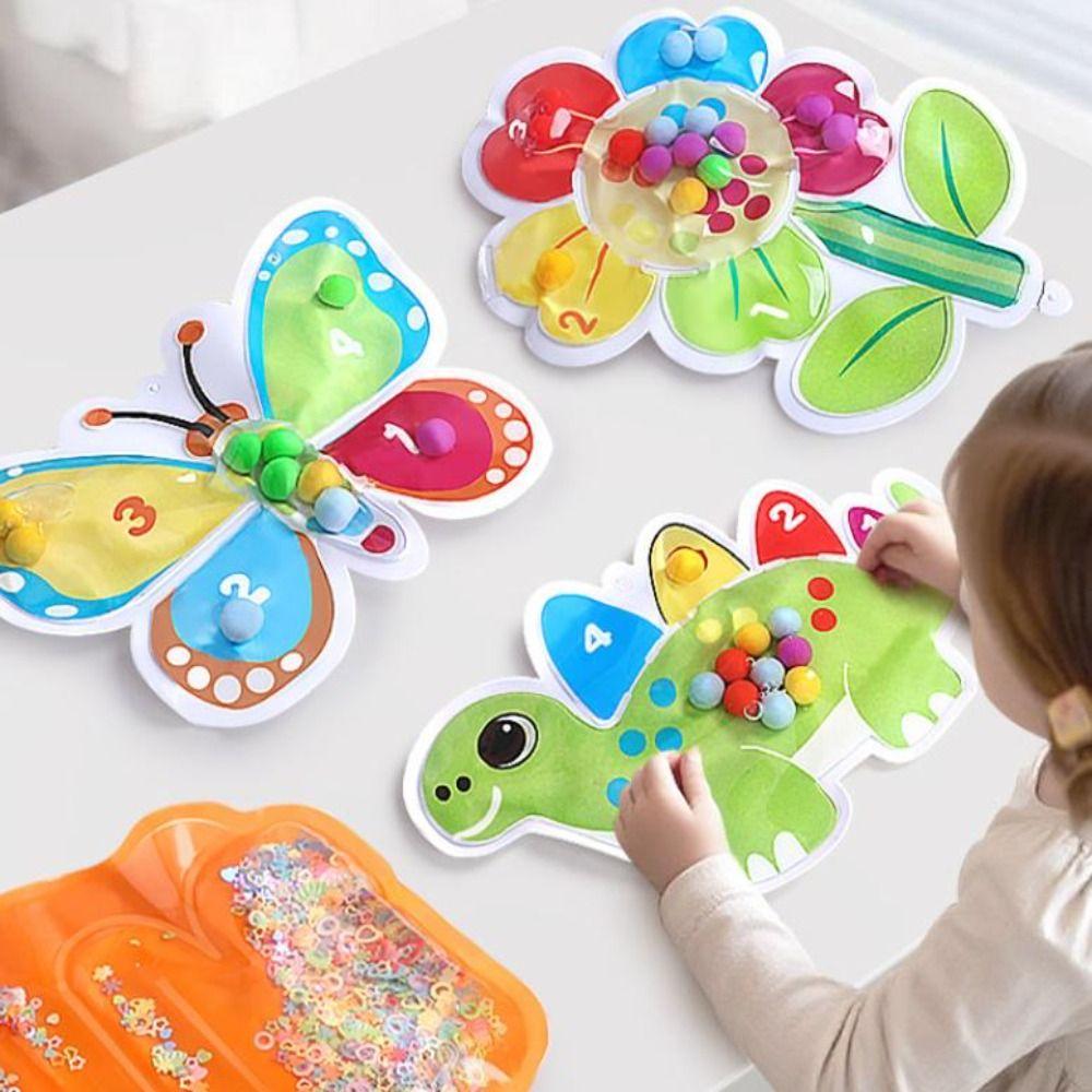Color Matching Sensory Toys Squeeze Fidget Fidget Toy Cute Color Sorting Toys  Toddlers