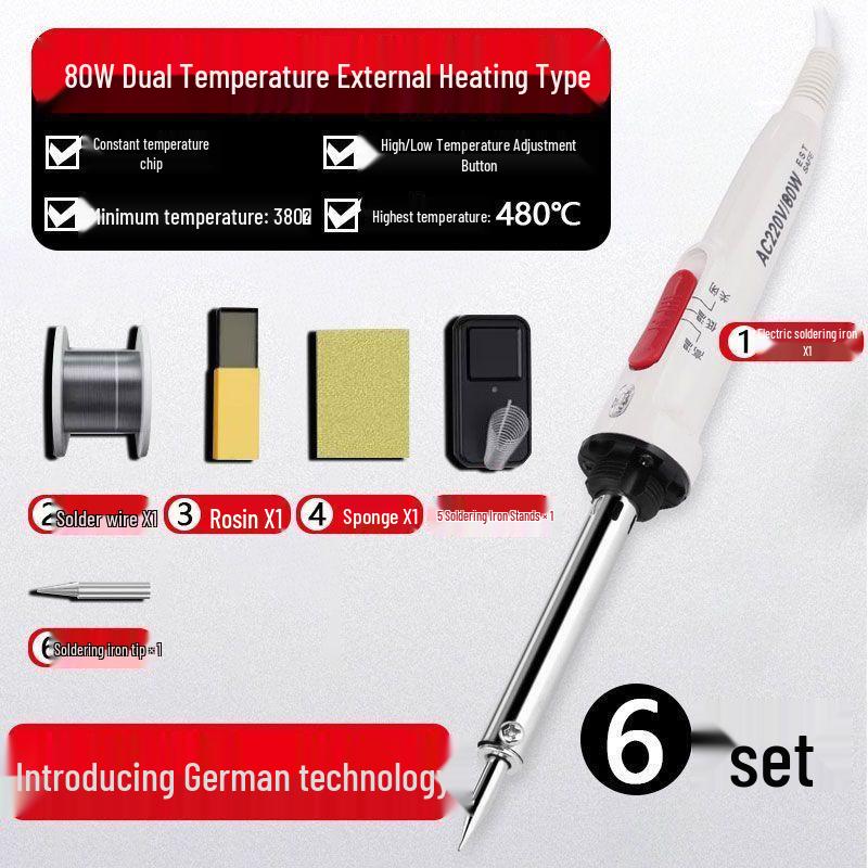 Industrial Grade Dual Temperature Electric Soldering Iron Pen for Household and Repair Welding