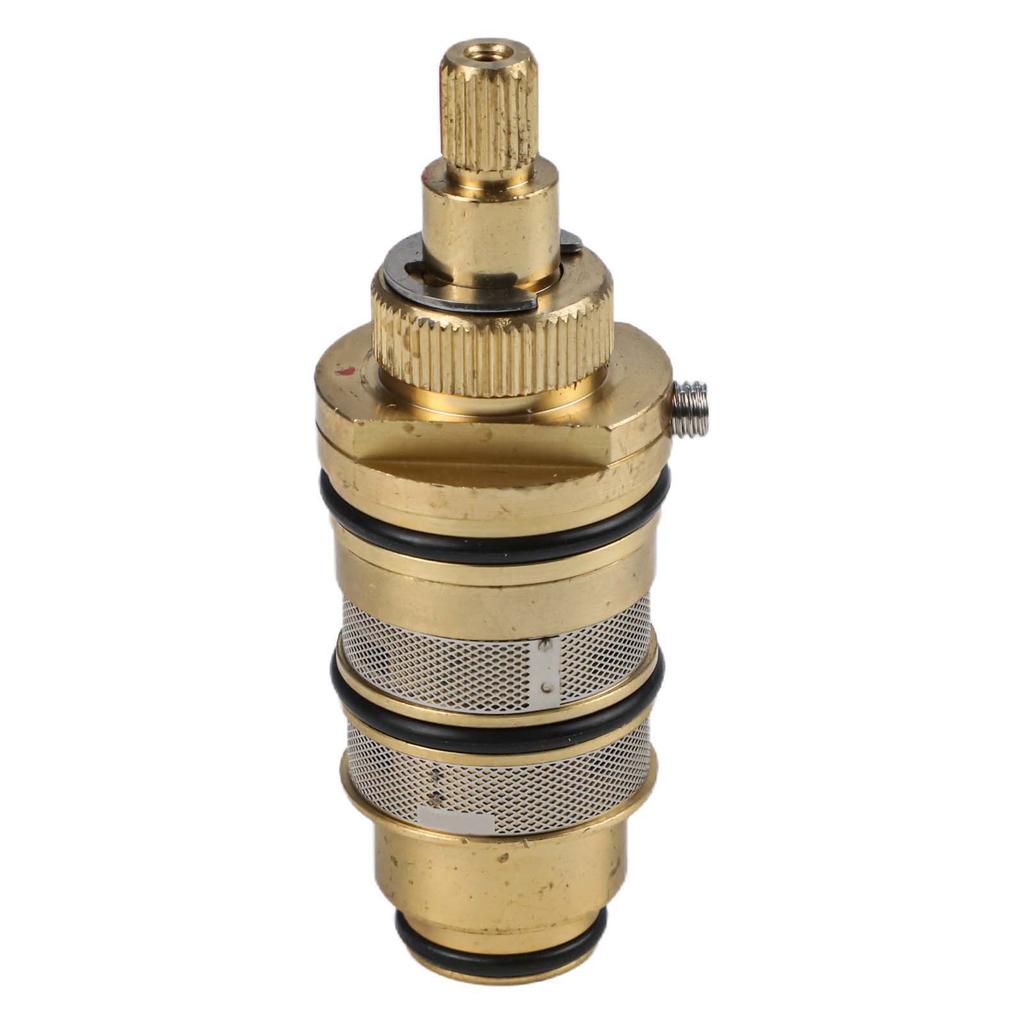Brass Valve Built-in Thermal Components Safety Override Knob