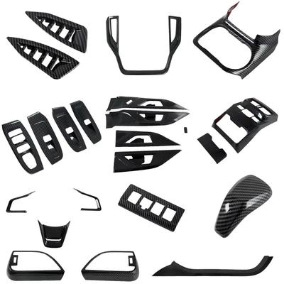 For Subaru Outback 2026 2026 2026 ABS Carbon Fiber Car Window Lifting Button Steering Wheel Trim Cover Car Accessories
