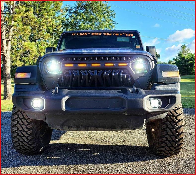 Wrangler JL Center Grille Modification Accessories