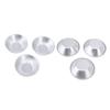 25Pcs Aluminum Egg Tart Molds Small Tart Pie Tin Mini Cupcake Cake Muffin Cookie Mold Baking Cups for Baking