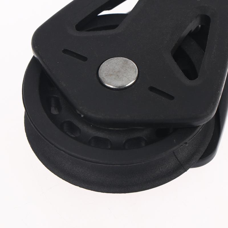 Universal Sailboat Sheave Block High Load Plain Bearing Rope Runner for Marine Rigging Sailing Hoisting Works