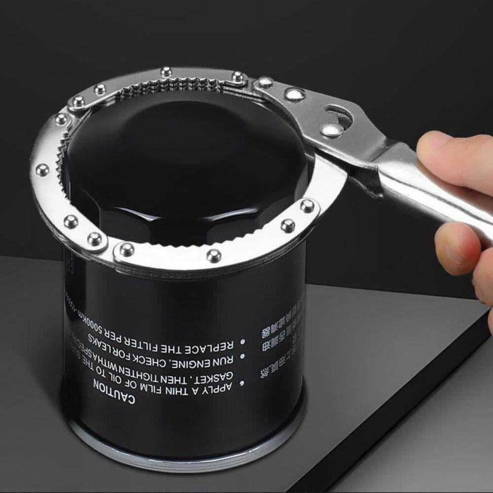 Chain Reinforcement Oil Filter Wrench Durable Chain Reinforcement Wrench Automotive Use