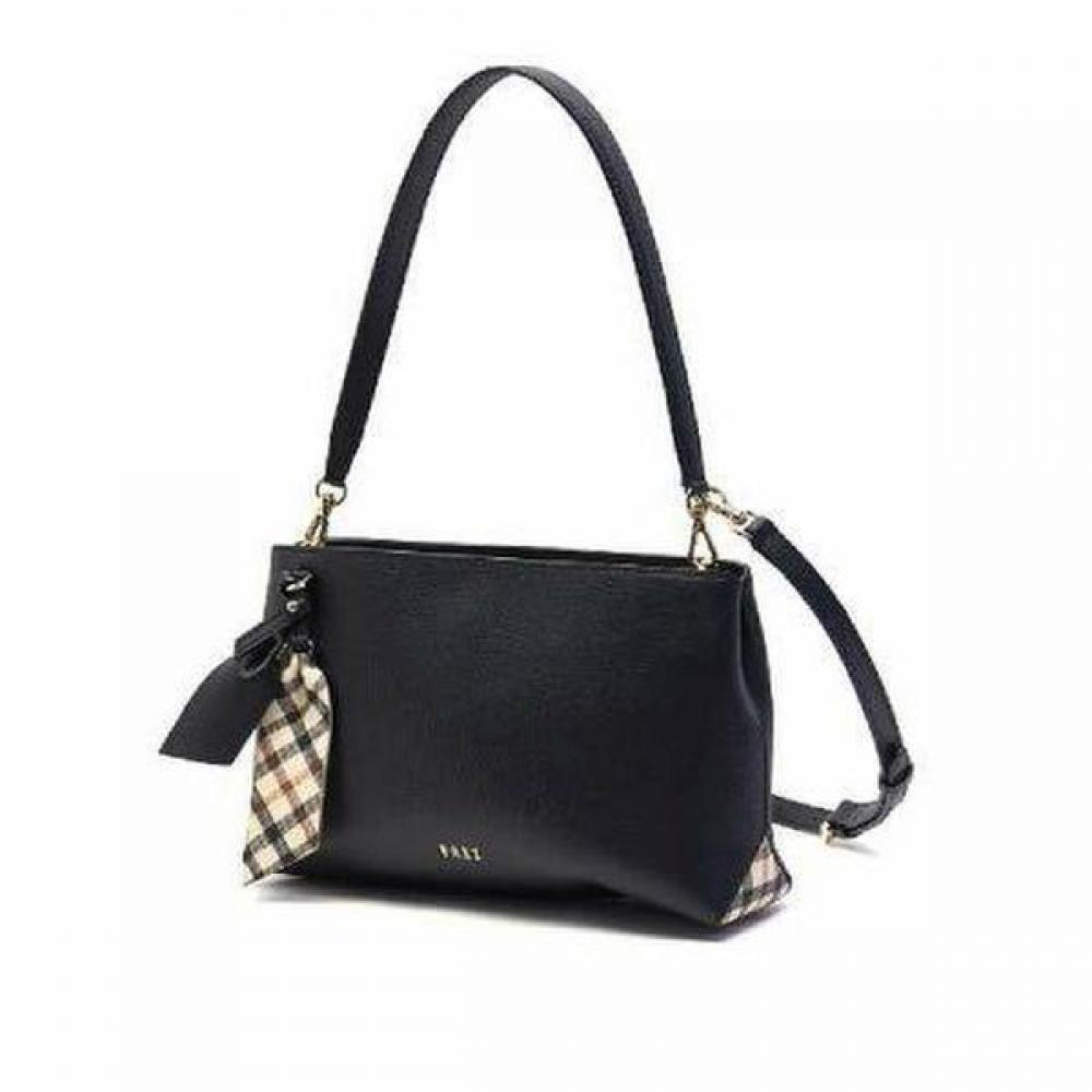 

Daks Black Checkered Shoulder Bag Dcba1f123bk Single option