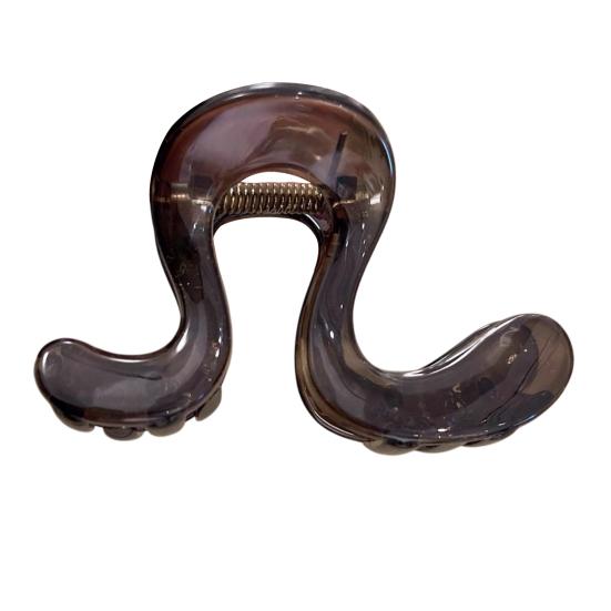 Damen Haarklammer Geometrische Form Anti-Rutsch-Zähne Haarspange Dusch-Hinterkopf-Haarspange Haaraccessoires