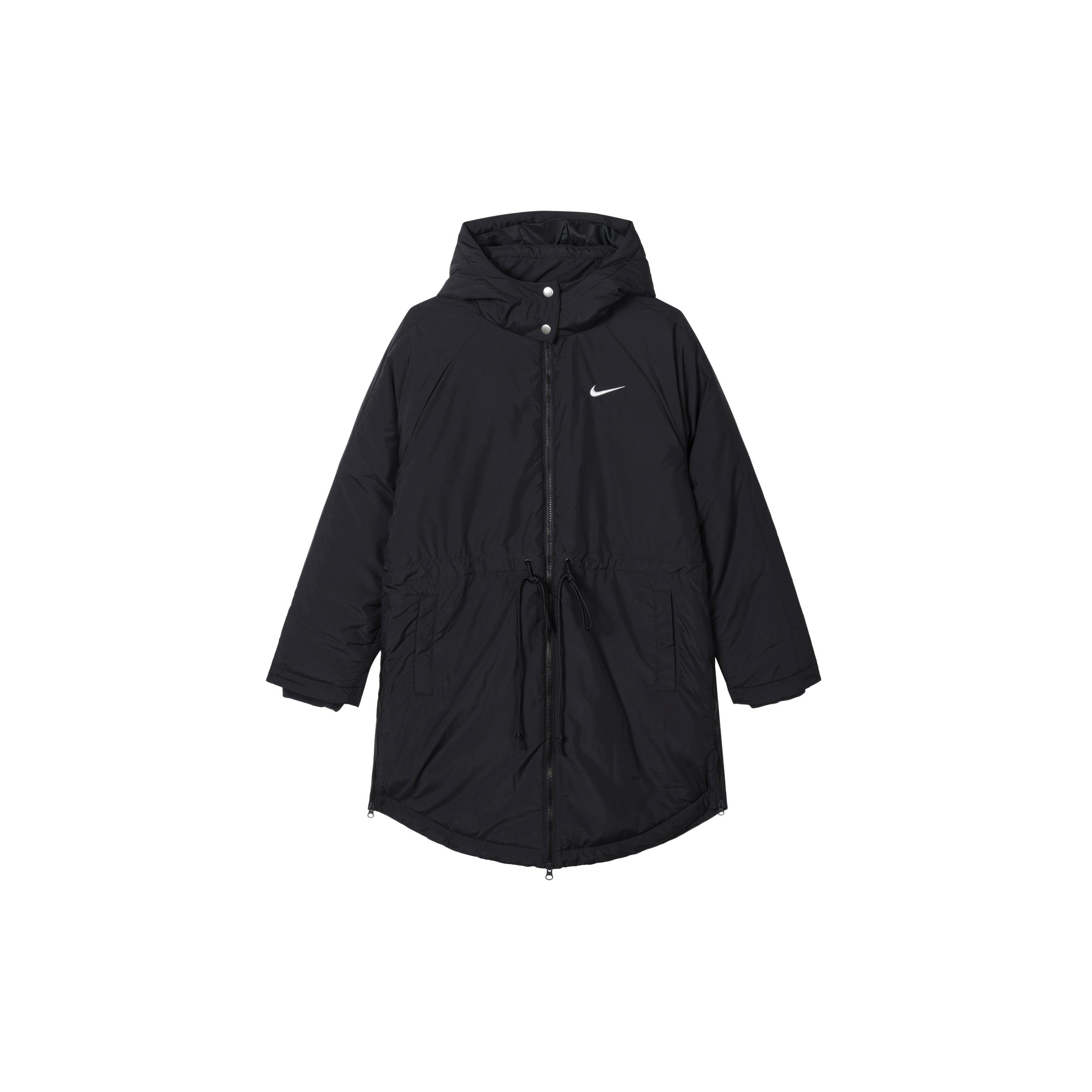 Nike Jackets Women`s Black Hooded Moderate