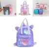 Einhorn Kinderrucksack mit Pailletten und weichem Material für Kleinkind Schultasche