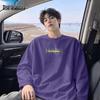 MARK FAIRWHALE Men's Heavyweight Cotton Long Sleeve Crew Neck T-Shirt