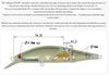 Treful Creation Rafale JT 93S Sinking Lure Orange Gold (0264)