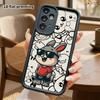 Phone Case: 2D Flat, Suitable for Samsung Galaxy A34 A35 M05 M06 S20 S22 S21 FE Plus 5G Protective Case, Trendy Cool Little Bunny, Perfect Christmas a