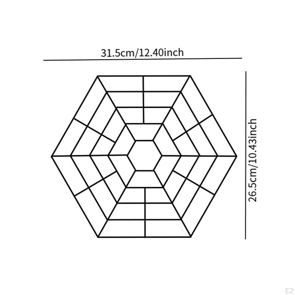 20 Pieces Fishing Pond Net Protectors, Netting Multifunctional, DIY Six Angle Guards,Protective