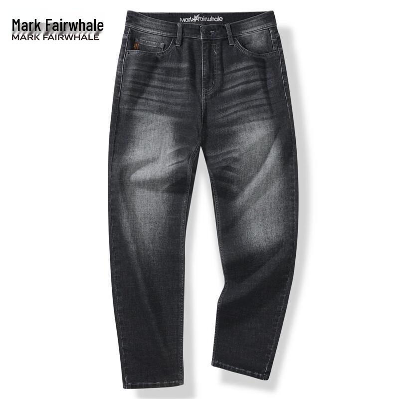Mark Fairwhale Men's Straight-Leg Elastic Denim Jeans