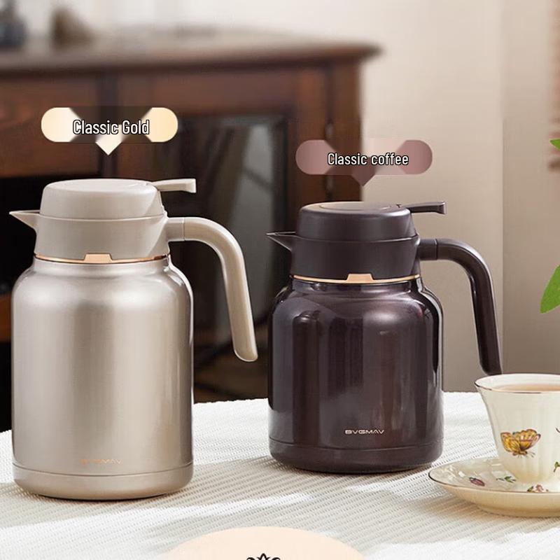 Baoweima 1.6L Stainless Steel Vacuum Flask