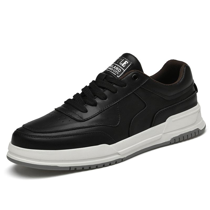 2022 Neueste Luxus Herren Plateau-Sneakers Atmungsaktive Echtleder Laufschuhe Herren Freizeit Reise Bequeme Freizeitschuhe