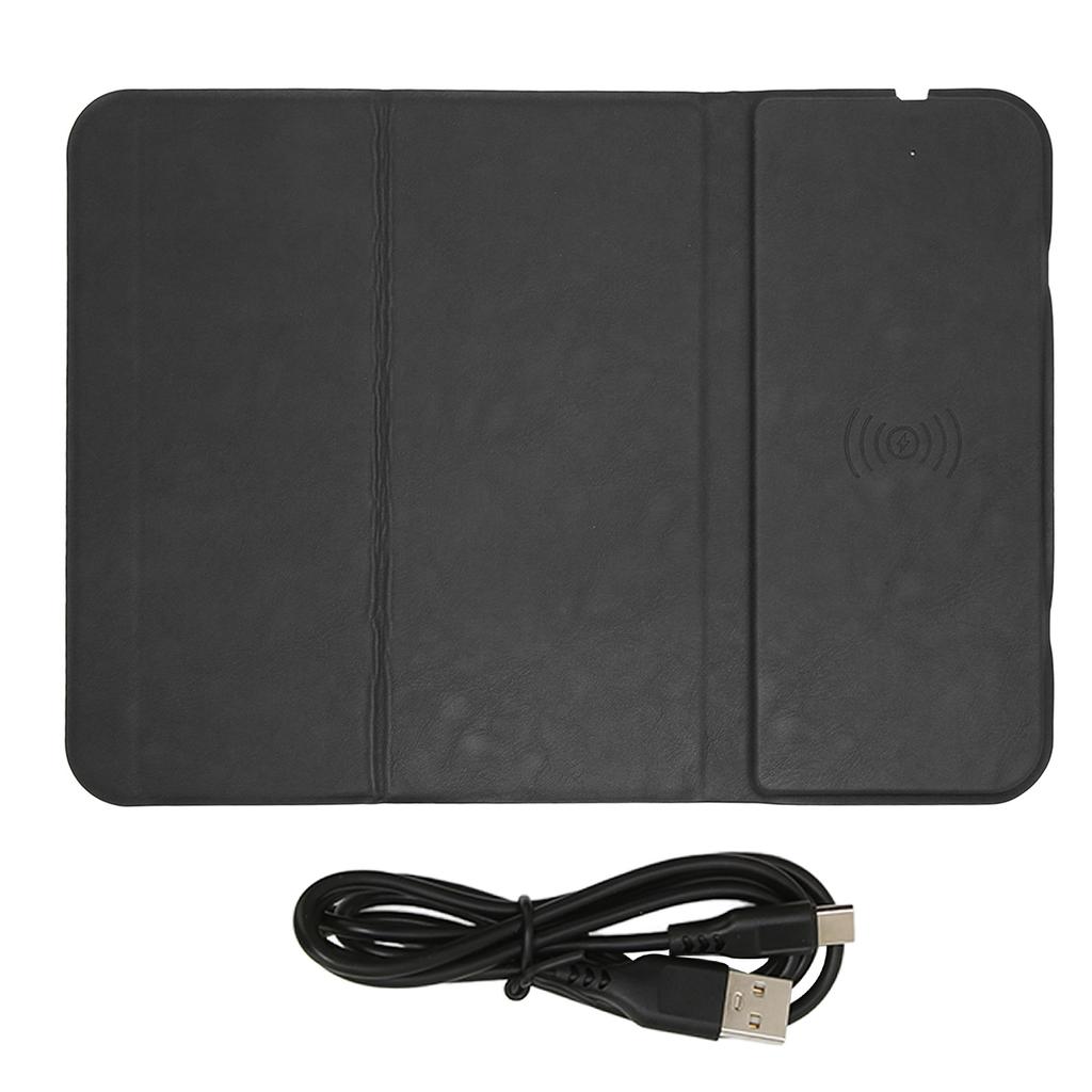 Wireless Charging Mouse Pad 3 Folded Lightweight Portable     Function Mouse Pad Phone