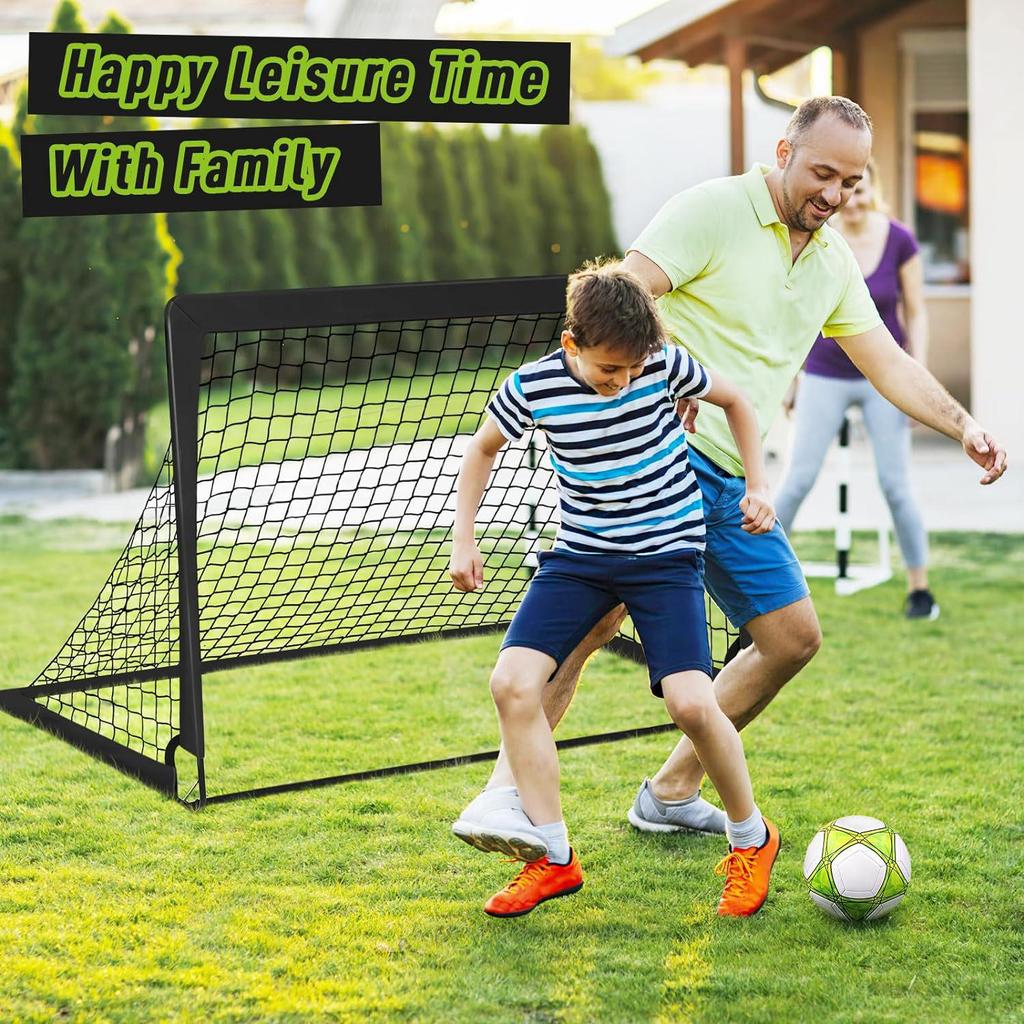 Children's Football Goal Net - Multiple Colors, Ideal for Beginners