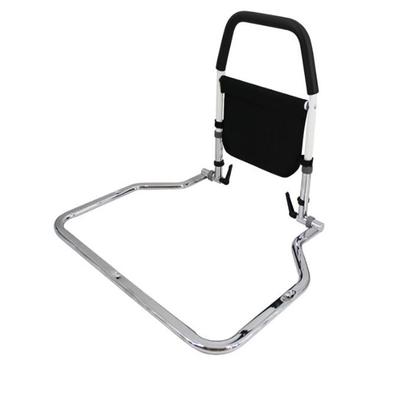 Bed Assist Rail Adjustable Height Bedside Safety Hand Guard Grab Bar Auxiliary Tools With Storage