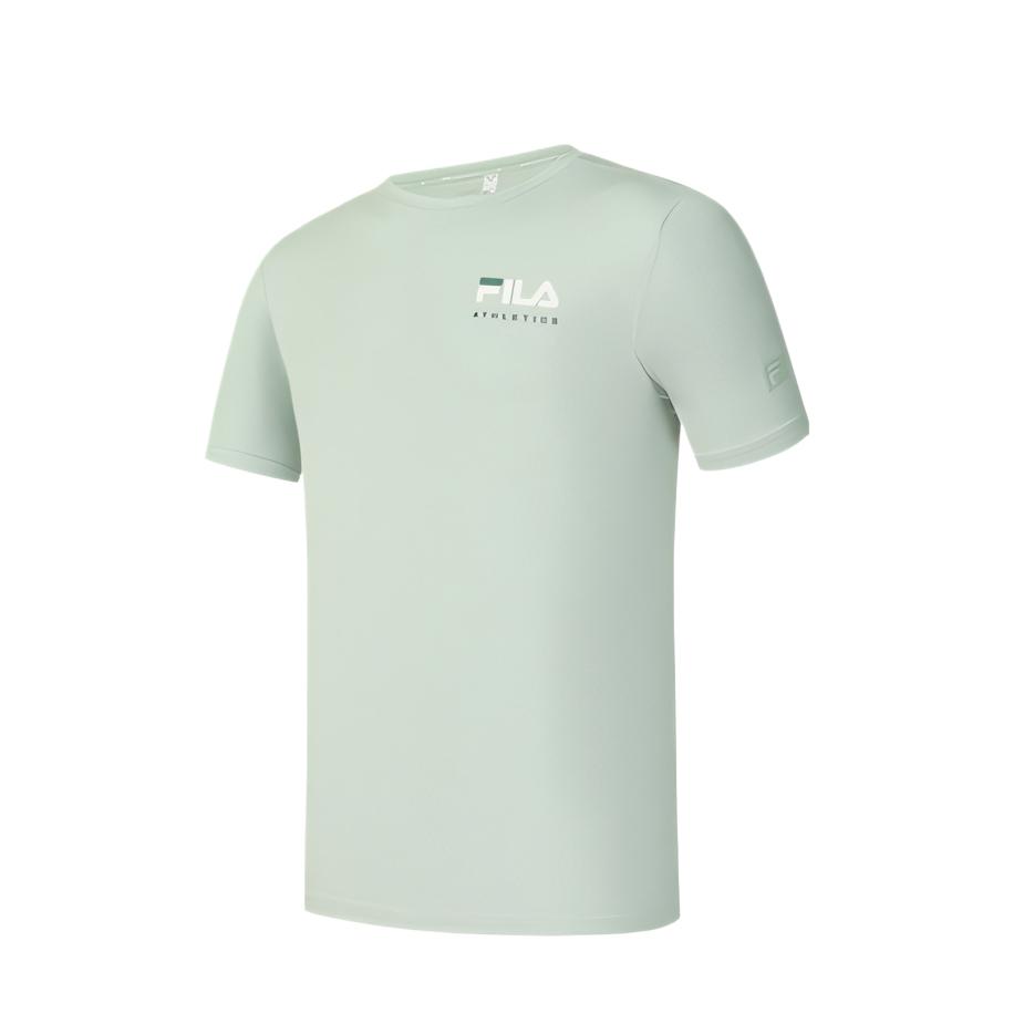 FILA Fitness Series Skin-Friendly Soft Comfortable Simple Short Sleeve T-Shirt Men Tops A11M531116F-LG