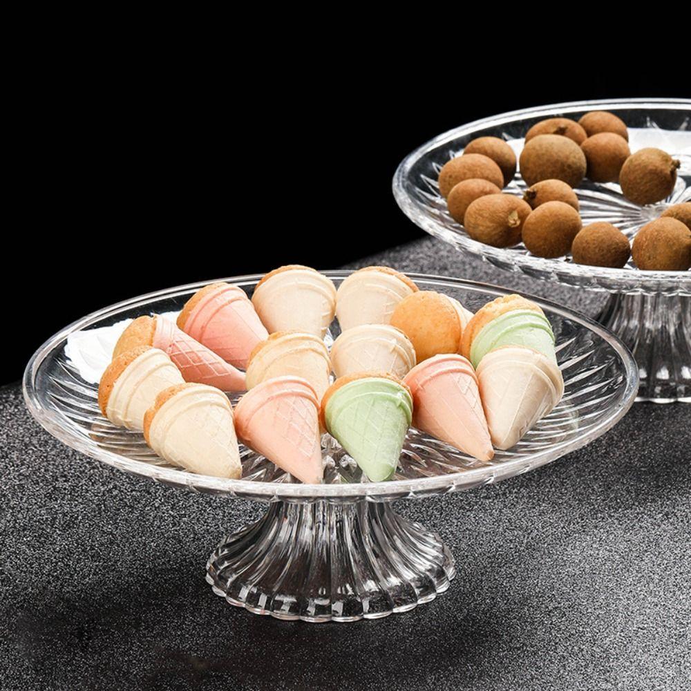 Supplies Decoration Crafts Save Space Tray Stand Fruit Plate Food Sampling Tray Dessert Plate