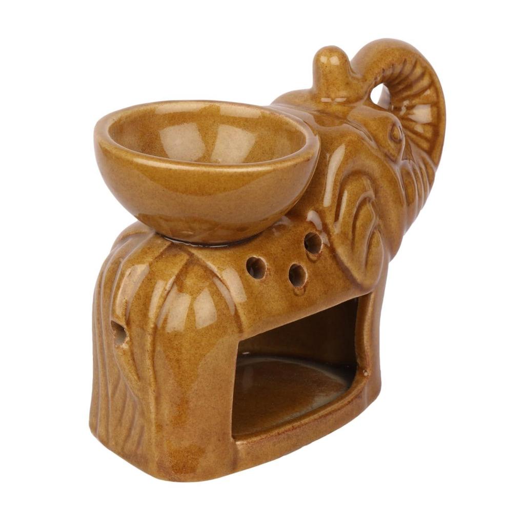 Ceramic Aroma Burner (Brown)