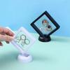 3D Floating Frame Display Box Clear Jewelry Multipurpose Storage Box