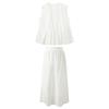Sleeveless Top and Skirt Two-Piece Set