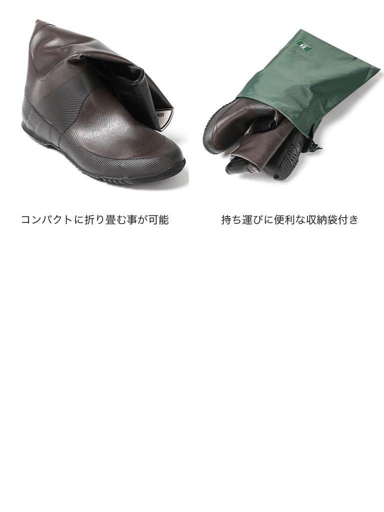 Wild Bird Society of Japan Birdwatching Boots, Dark Brown [47952], Size 25cm (M)