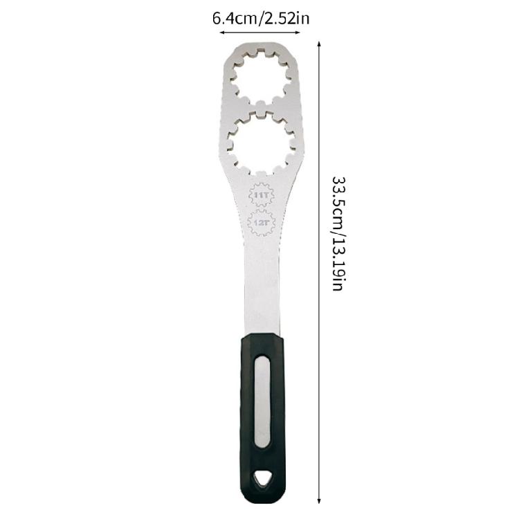 Road Bike Cassette Extractors Tool 11T/12T Flywheel Fixed Wrench Manual Removal Tool Bike Maintenance Accessories