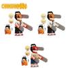 Unique Kt1067 Anime Electric Chainsaw Man Building Blocks Toy Set For Kids