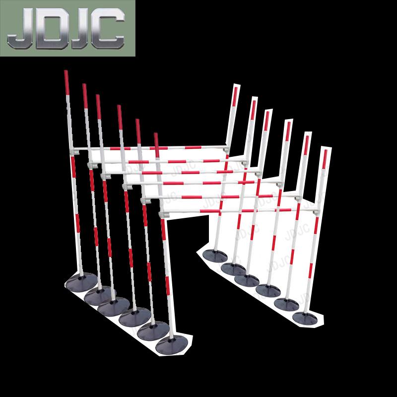 Outdoor Fitness PVC Obstacle Pole Set