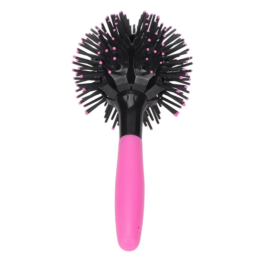 360 Degree Round Ball Hair Comb High Temperature Resistance 3D Curly Hair Comb for Wet and Dry Hair