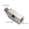 High Quality Stainless Steel Oil Pressure Sensor Adapter 1/8NPT To M12 M10 M14 1/8NPT 1/4NPT Connector