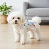Floral Printed Summer Dog Clothes Pretty Cute Puppy Clothes Dog Sleeveless Dress  Valentine‘s Day
