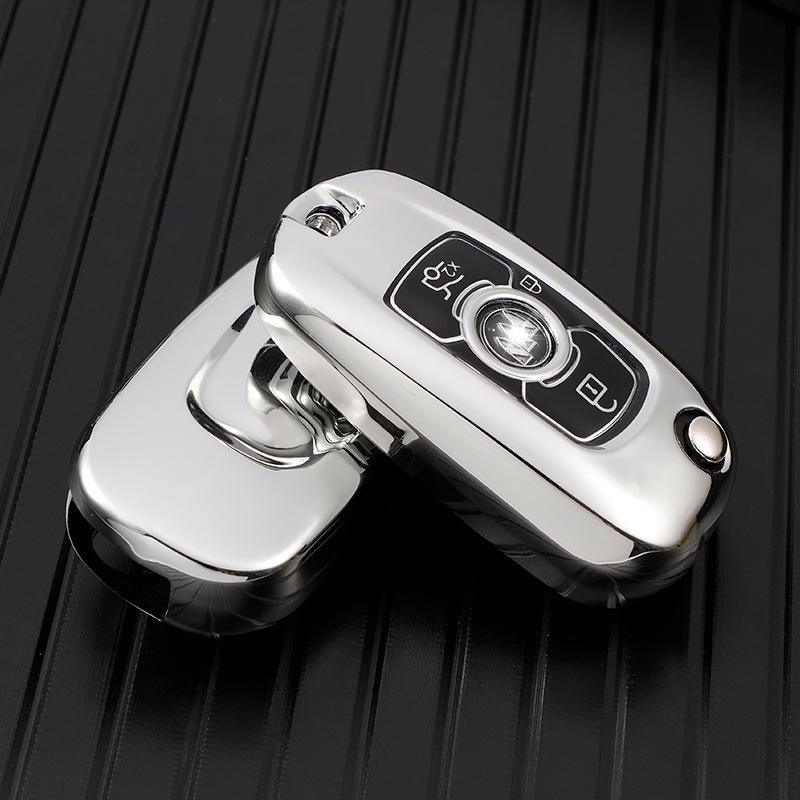 Buick Verano Pro Key Cover for 18/20 Models - Premium Protective Case with Buckle for Men & Women