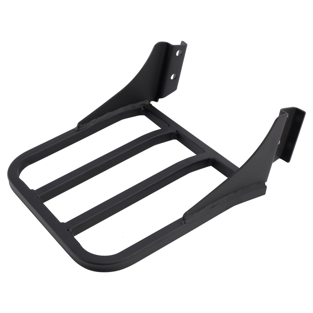 Sissy Bar Backrest Luggage Rack For Heritage Softail Dyna Sportster 1986+ Black