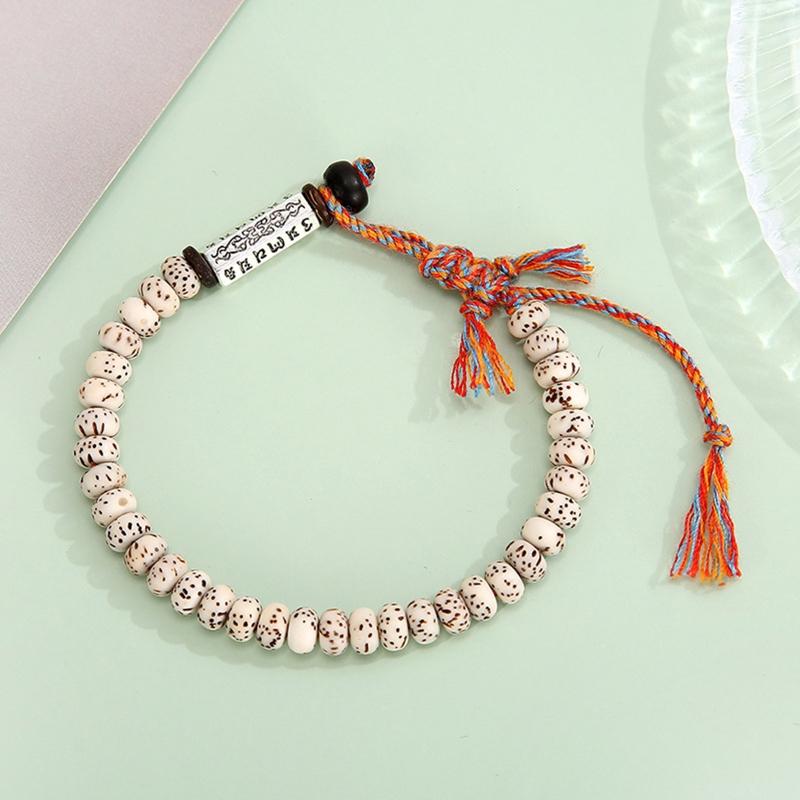 Wealth Luck Beaded Bracelets Tibetan Buddhist Buddha Bracelet Suitable for Men Women Party Christian Prayer Jewelry